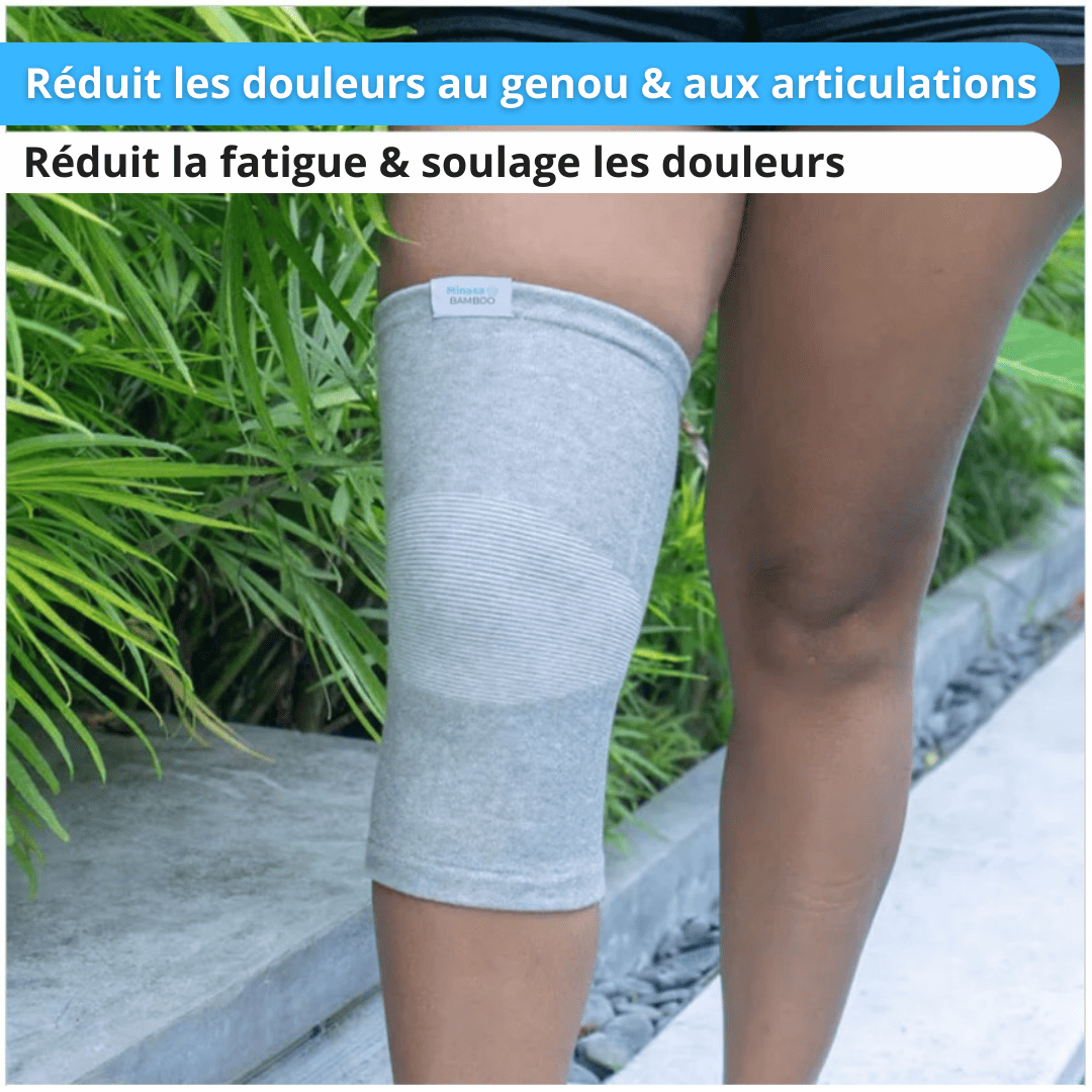 LIBJOY - Genouillère de compression en bambou