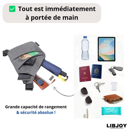 LIBJOY - Sac bandoulière antivol 2025